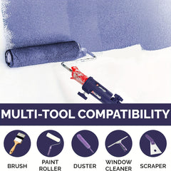 DIY Angle Paint Brush Extender for Walls Ceilings Trim Edging