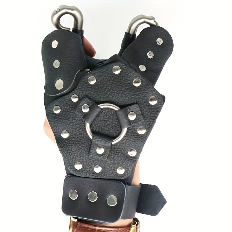 Fishing Handguard PU Leather Wrist Guard Slingshot Bracers