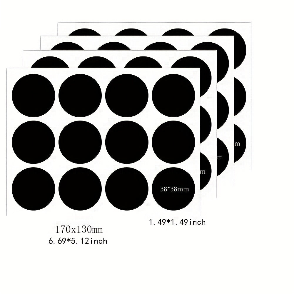 120pcs Erasable Sticker Labels Round Marking Self Adhesive Stickers
