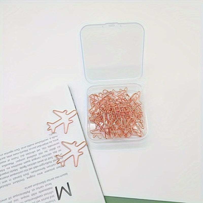 Creative Metal School Office Paper Clips 20pcs/40pcs