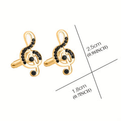 2pcs Men's Cufflinks Set Creative Design