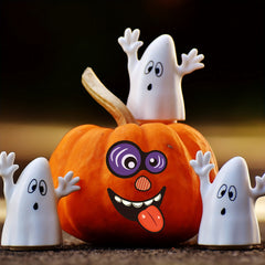 Halloween Pumpkin Stickers - Fun Crafts for Parties