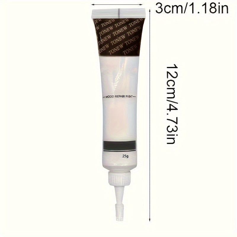 2pcs Wood Floor And Door Repair Paint 25ml - Easy To Use And Long Lasting