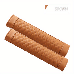 Leather Seat Belt Pads for Comfortable Driving