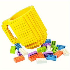 350ml Building Block Coffee Cup Solid Creative Water Cup