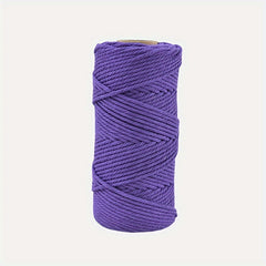 1pc Christmas Cotton Rope DIY Hand-woven Rope for Decorations