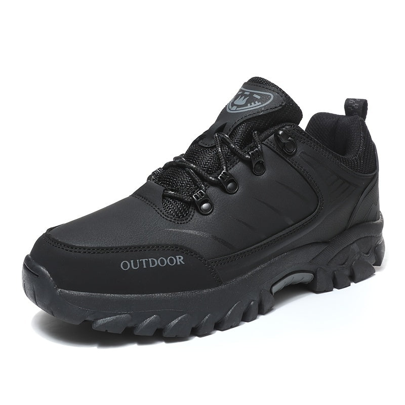 Men's Low Top Hiking Boots Non Slip Lace Up Durable Shoes
