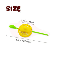 Cartoon Toys Mini Ruler Spinning Rotation Relaxing Student Rewards