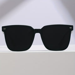 Square Frame Sunglasses UV400 Anti Glare Outdoor Glasses
