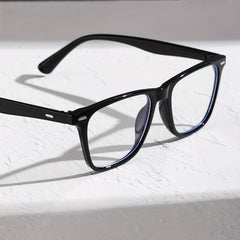 Classic Clear Lens Rectangular Eyeglasses for Women Men