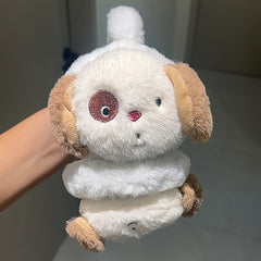 Adorable Cartoon Plush Earmuffs for Women Soft Pink Fuzzy Animal Comfortable Fit