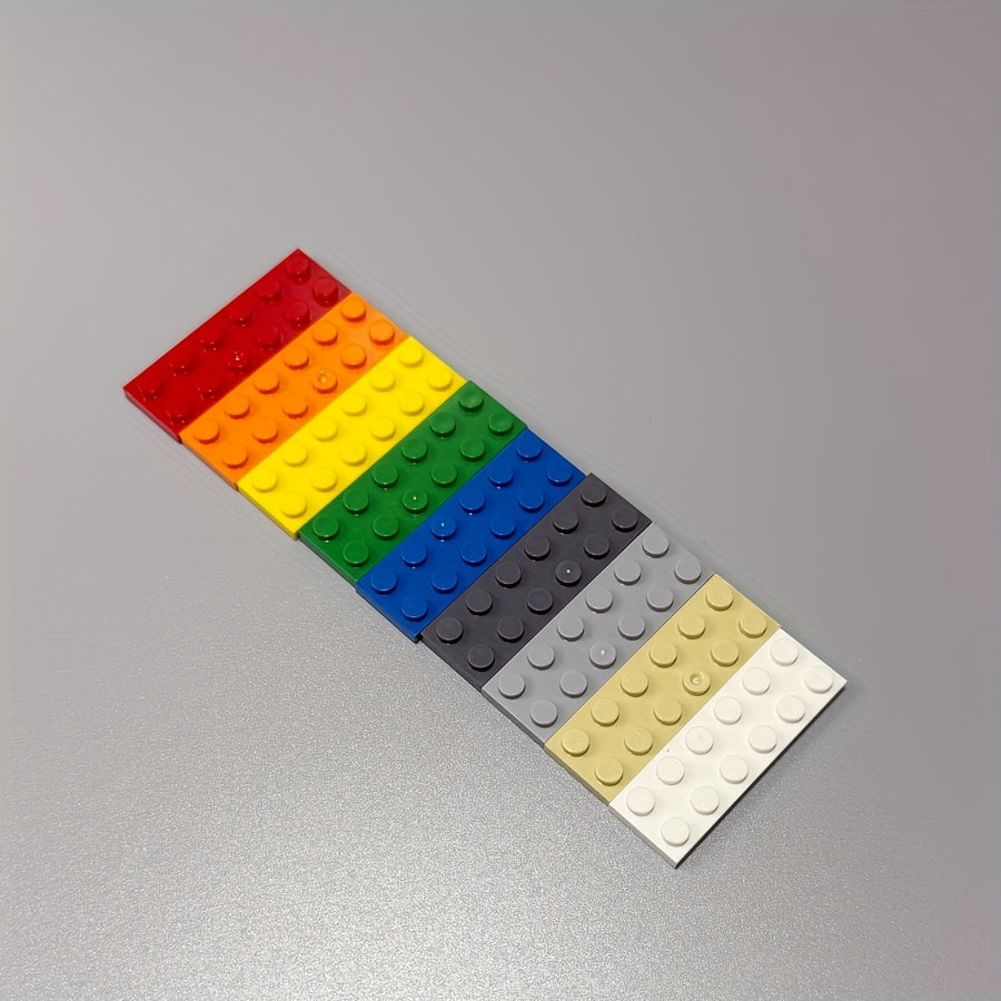 DIY Building Blocks Set 3795 Base Plate 2x6 Short Bricks for Kids