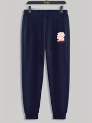 Colorful Clouds Men's Drawstring Sweatpants Loose Casual Trousers