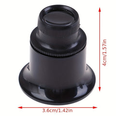 20X Pigeon Eye Mask Magnifying Glass for Watch Repair Jewelry