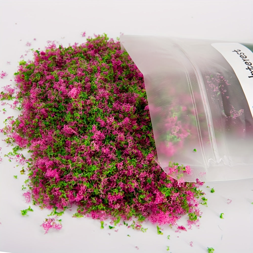 10G Tree Powder Ground Grass For Railway Landscape Layout