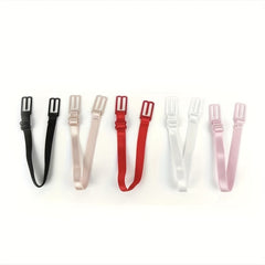 Adjustable Bra Strap Clips Elastic Shoulder Belt Buckle