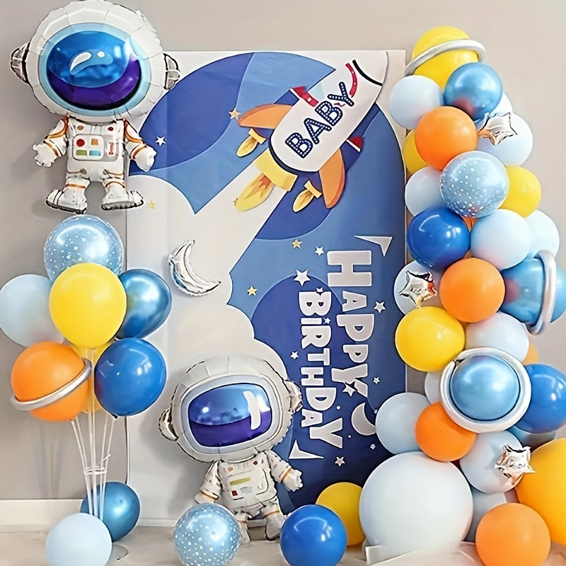 Space Astronaut Rocket Party Decoration Set