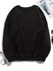 Women's Round Neck Active Sweatshirt Casual Sports Sweatshirts