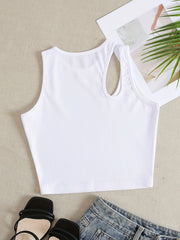 3 Pack Ribbed Crop Tank Tops Sleeveless Summer Top