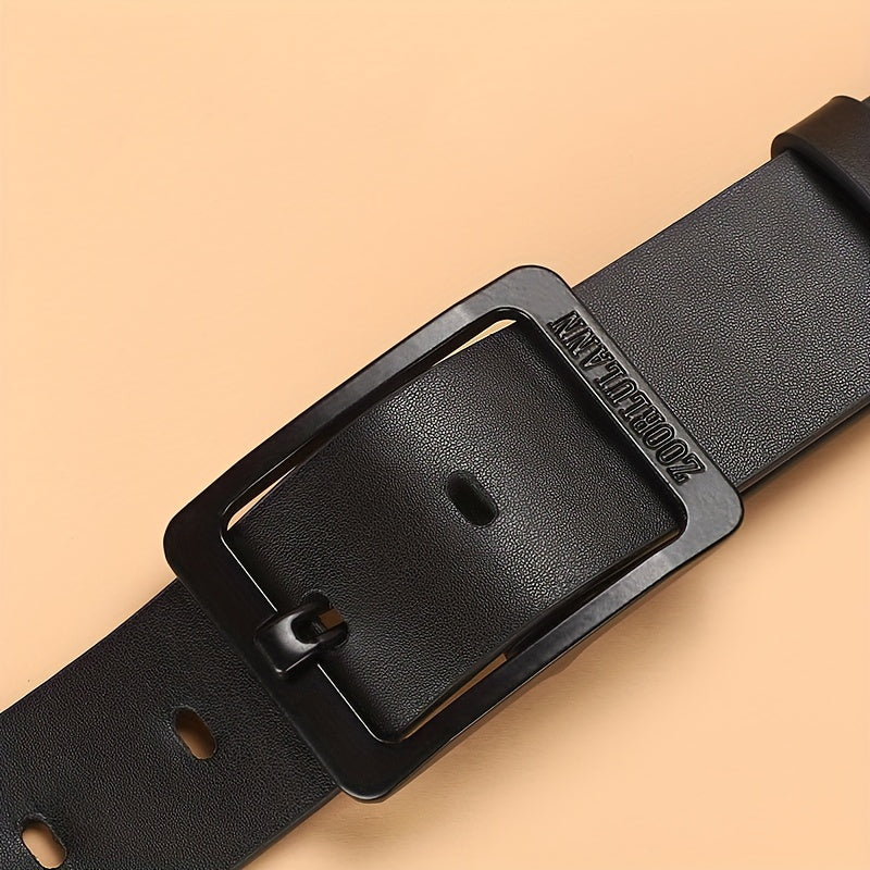 Men's PU Leather Belt Casual Jeans Pants Belt Outdoor Party Holiday