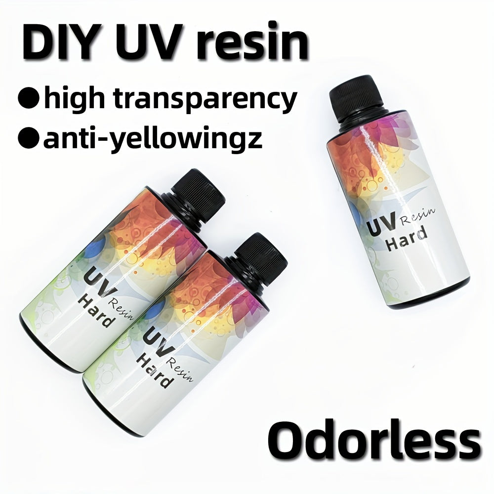 100g UV Resin High Gloss Crystal Clear Ultraviolet Curing Epoxy Resin