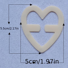 Invisible Bra Strap Clips Non slip Buckles for Braless Look