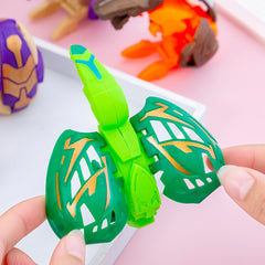 Set of 6 Deformable Dinosaur Egg Toys for Kids - Fun Party Favors
