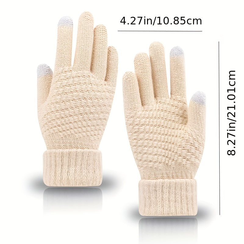 Outdoor Winter Warm Non-slip Gloves For Men And Women