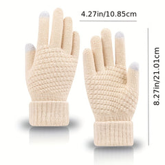 Outdoor Winter Warm Non-slip Gloves For Men And Women
