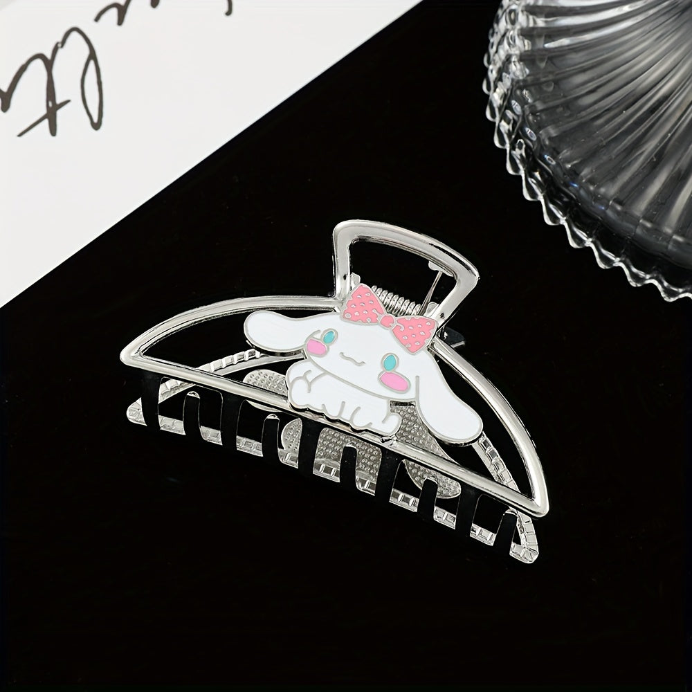 Cute Anime Hair Clip Geometric Metal Girl Hair Accessories Cosplay Jewelry