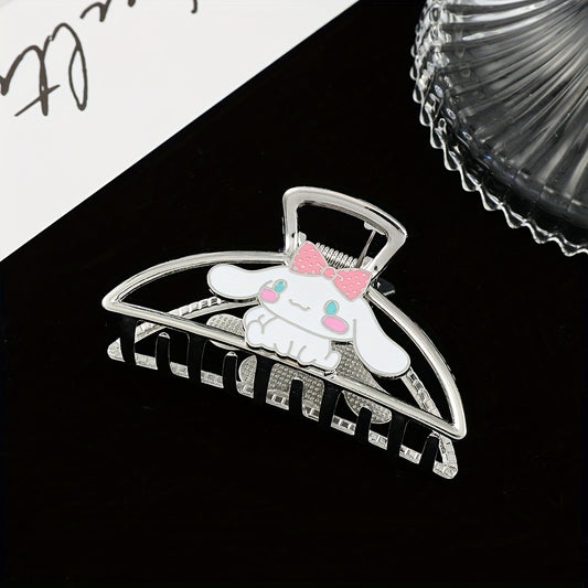 Cute Anime Hair Clip Geometric Metal Girl Hair Accessories Cosplay Jewelry