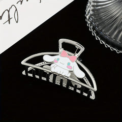 Cute Anime Hair Clip Geometric Metal Girl Hair Accessories Cosplay Jewelry