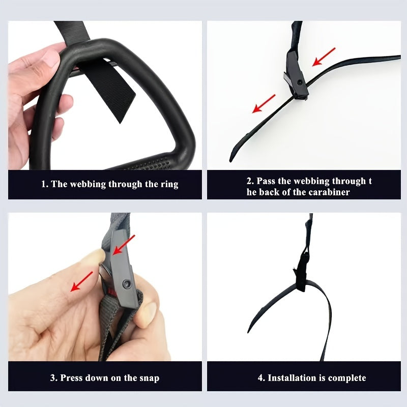 Adjustable Gymnastic Rings for Home Workouts