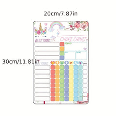 Colorful Dinosaur Watercolor Magnetic Stickers