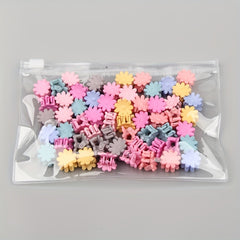 30pcs Mini Hair Claw Clips for Parties - Creative Cartoon Sweet Design