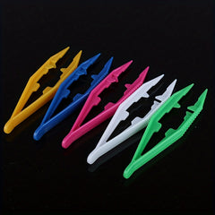 5pcs Beaded Tweezers 10.92cm, DIY Jewelry Making Tools