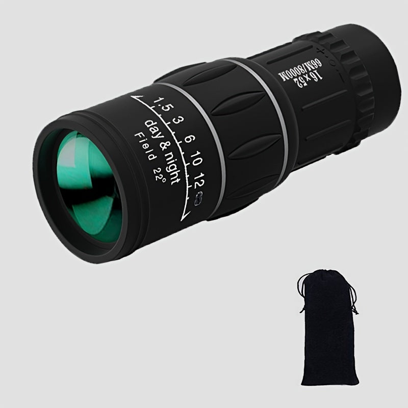Compact Monocular 52mm Lens Hiking Climbing Bird Watching Concerts