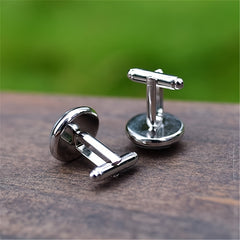 World Map Cufflinks Vintage Cufflinks For Gift
