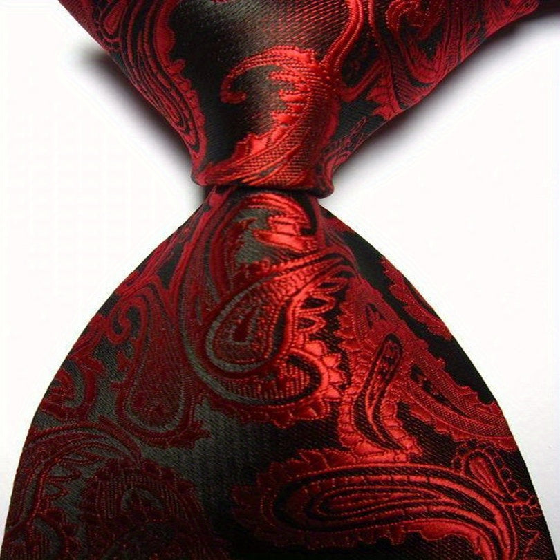 Men's Complex Patterns Necktie Set