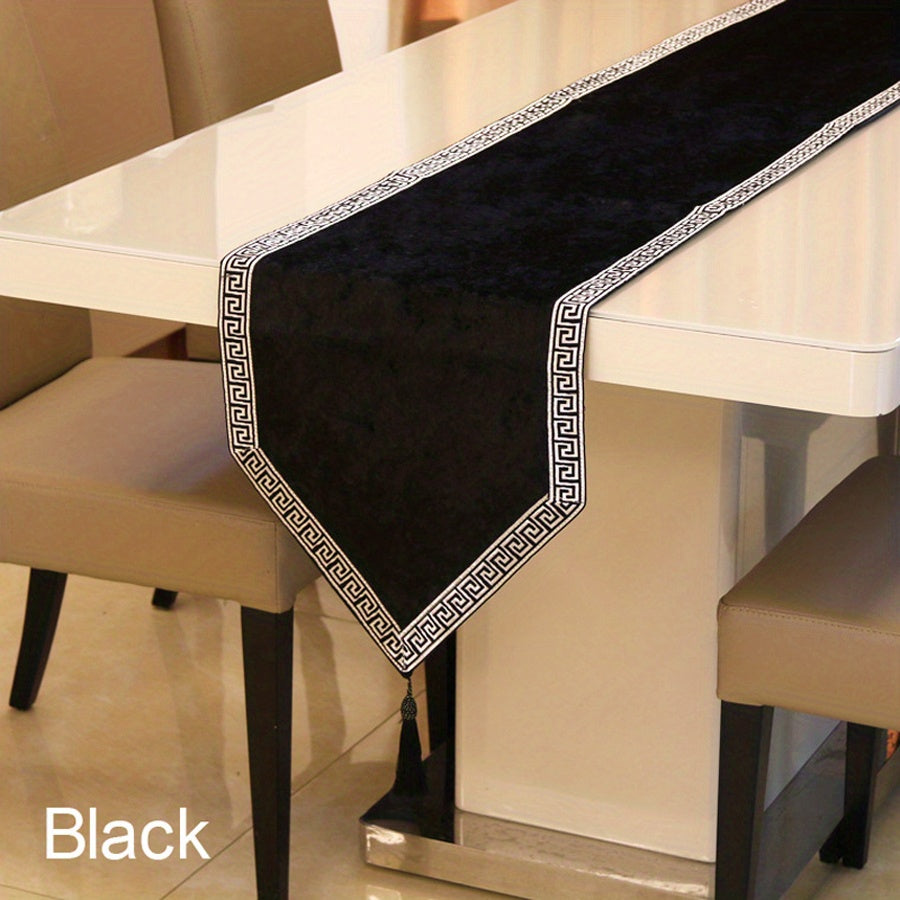 Chinese Style Table Runner Cloth Polyester Runner Home Decoration Size 210