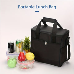 15L Insulated Lunch Bag Leakproof Lunch Box for Office Work School Picn