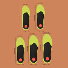 Orthotics Plantar Fasciitis High Arch Support Insoles For Men Women