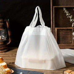 Translucent Food Packaging Bag Bakery Catering Gift Shopping Bag