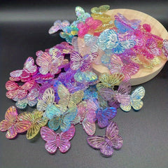 30pcs Butterfly DIY Bead Necklace Bracelet Making Set Girls Toys