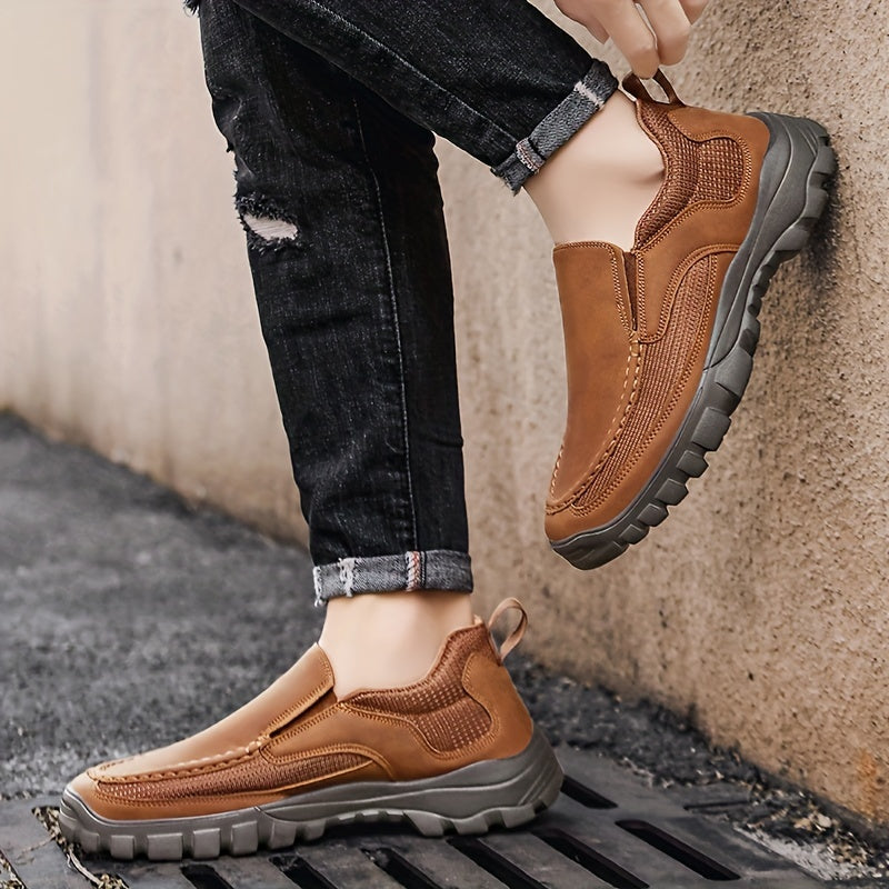 Men's Slip On Casual Shoes Breathable Wear Resistant for Traveling