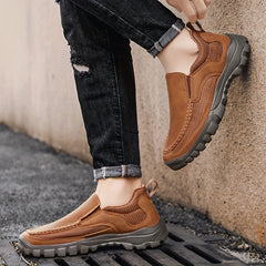 Men's Slip On Casual Shoes Breathable Wear Resistant for Traveling