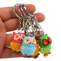 Owl Keychain Carabiner Set Bag Pendant Ornament