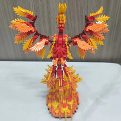 1000 pcs Phoenix Fire Advanced Building Blocks Set