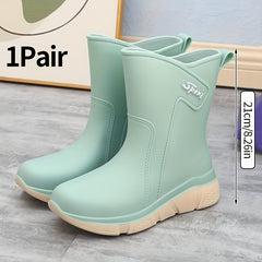 Women's Waterproof Rain Boots Non Slip Water Shoes