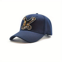 Eagle Embroidery Baseball Cap Unisex Hip Hop Sun Hat Adjustable